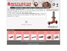 Tablet Screenshot of mayureshengg.com